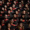 Education grads at convocation