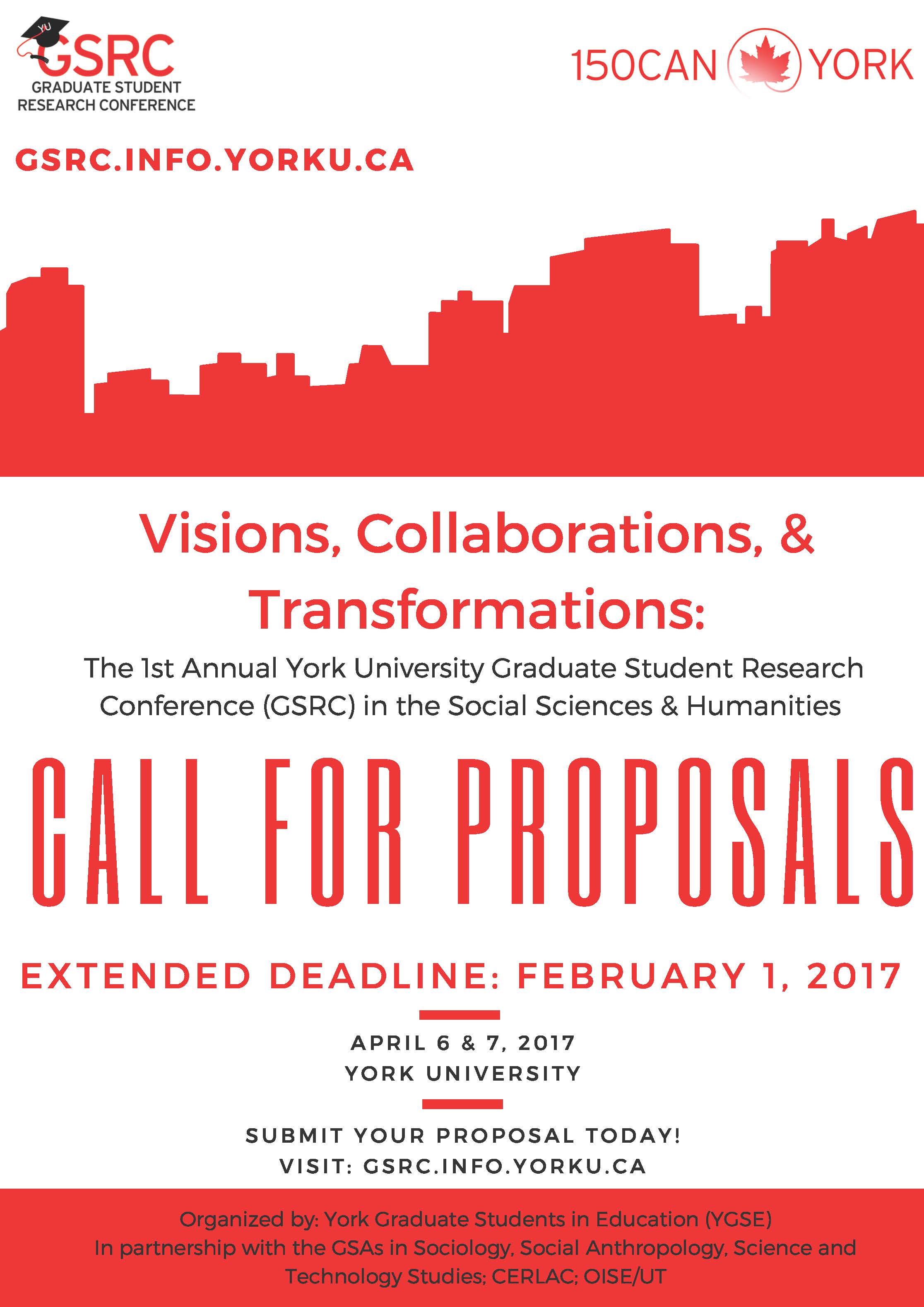 GSRC - Call for Proposals 